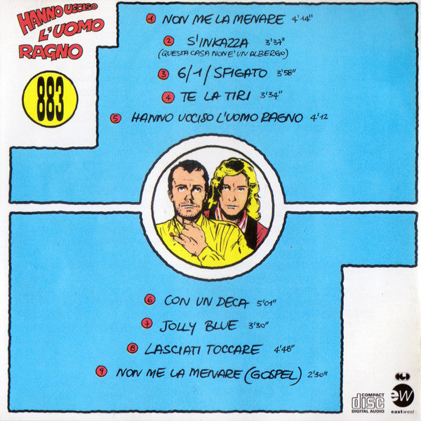 883 : Hanno Ucciso L'Uomo Ragno (Edizione Straordinaria) (CD, Album, RE)