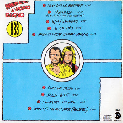 883 : Hanno Ucciso L'Uomo Ragno (Edizione Straordinaria) (CD, Album, RE)