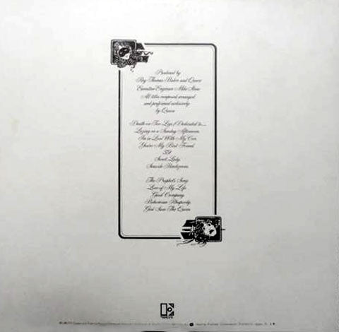 Queen : A Night At The Opera (LP, Album, RE, Gat)