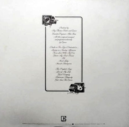 Queen : A Night At The Opera (LP, Album, RE, Gat)