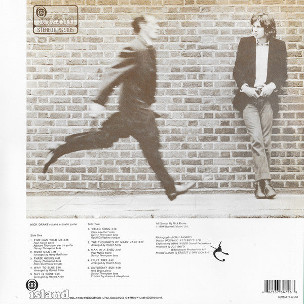 Nick Drake : Five Leaves Left (LP, Album, RE, RM, 180)