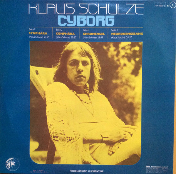 Klaus Schulze : Cyborg (2xLP, Album, RE, Gat)