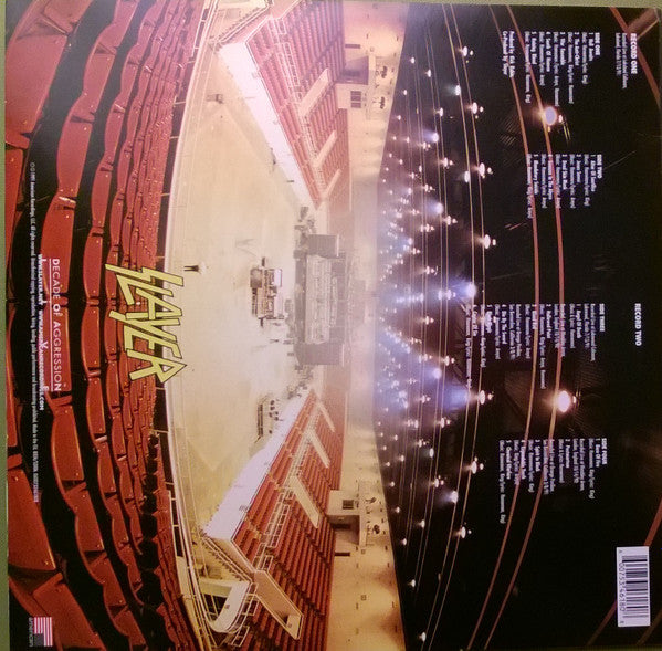 Slayer : Decade Of Aggression Live (2xLP, Album, RE, RM, 180)