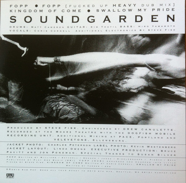 Soundgarden : Screaming Life / Fopp (2x12", EP, Comp, RE, RM)