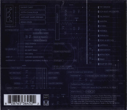 Tool (2) : Lateralus (HDCD, Album, M/Print, RE)