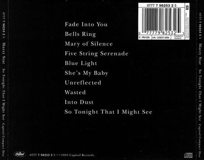 Mazzy Star : So Tonight That I Might See (CD, Album, RP)
