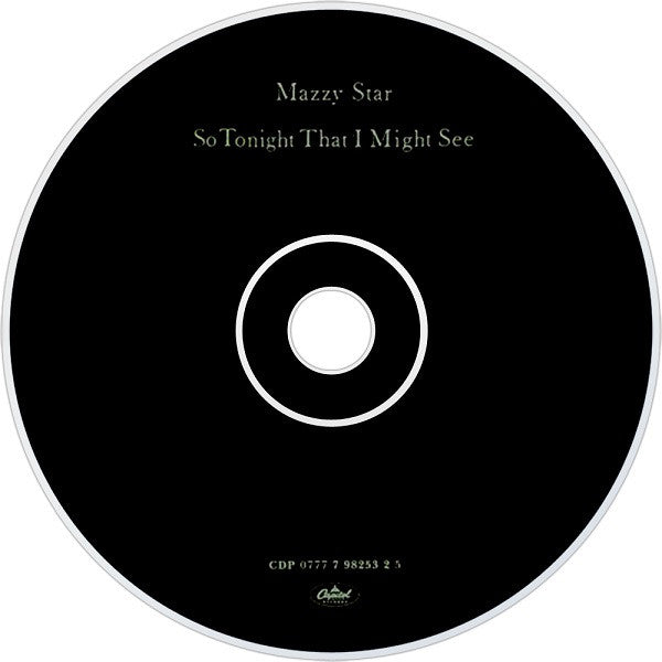 Mazzy Star : So Tonight That I Might See (CD, Album, RP)