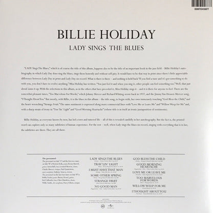 Billie Holiday : Lady Sings The Blues (LP, Album, RE, RM, 180)