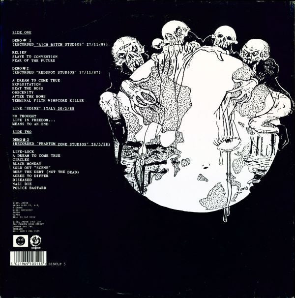 Doom (2) : Doomed From The Start (The Demo's Album) (LP, Comp, Gat)