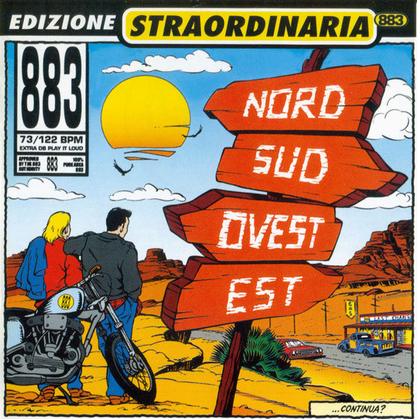 883 : Nord Sud Ovest Est (Edizione Straordinaria) (CD, Album, RE, RM, S/Edition)