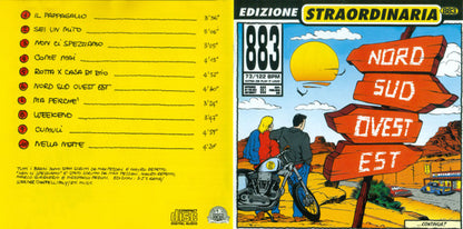 883 : Nord Sud Ovest Est (Edizione Straordinaria) (CD, Album, RE, RM, S/Edition)