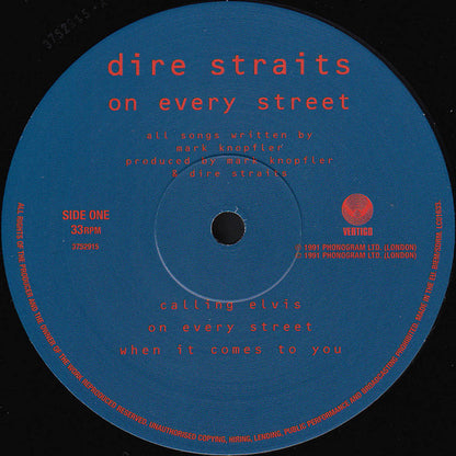 Dire Straits : On Every Street (2xLP, Album, RE, RM, 180)