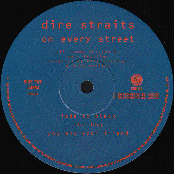 Dire Straits : On Every Street (2xLP, Album, RE, RM, 180)