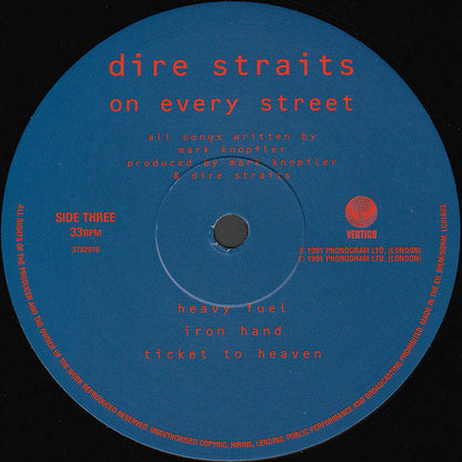 Dire Straits : On Every Street (2xLP, Album, RE, RM, 180)