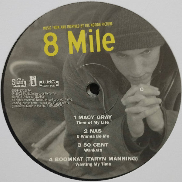 Various : Music From And Inspired By The Motion Picture 8 Mile (2xLP, Comp, RE, 180)