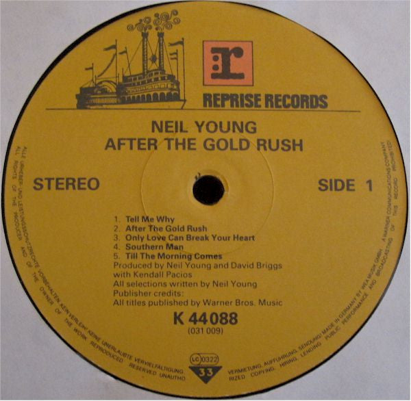 Neil Young : After The Gold Rush (LP, Album, RE, Gat)
