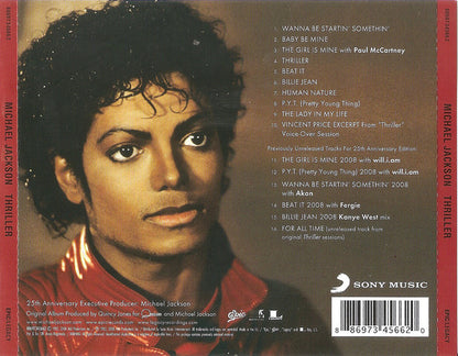 Michael Jackson : Thriller 25 (CD, Album, RE, RM, RP)