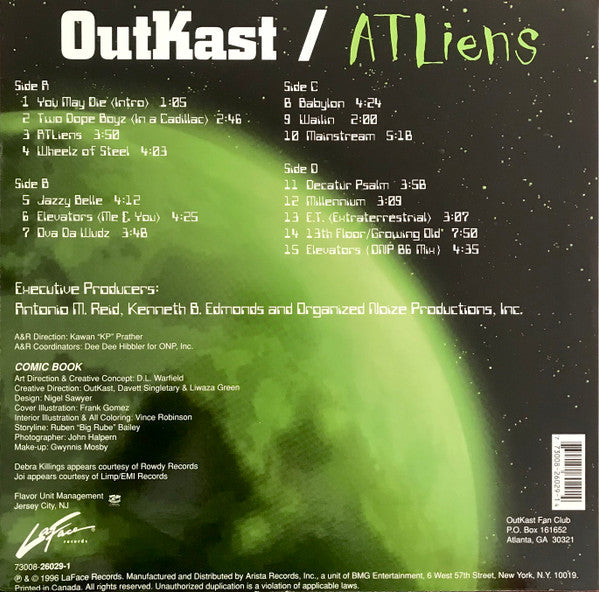 OutKast : ATLiens (2xLP, Album, RE)