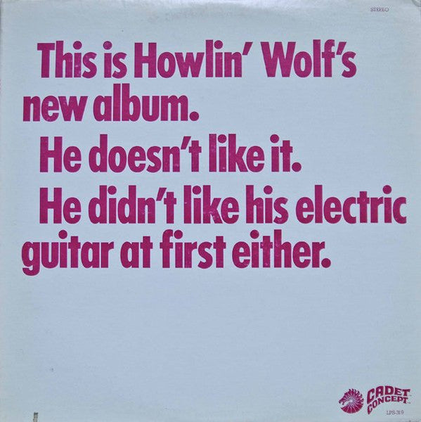 Howlin' Wolf : The Howlin' Wolf Album (LP, Album, RE)