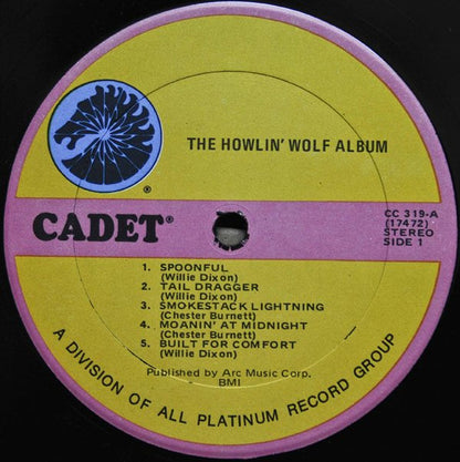 Howlin' Wolf : The Howlin' Wolf Album (LP, Album, RE)