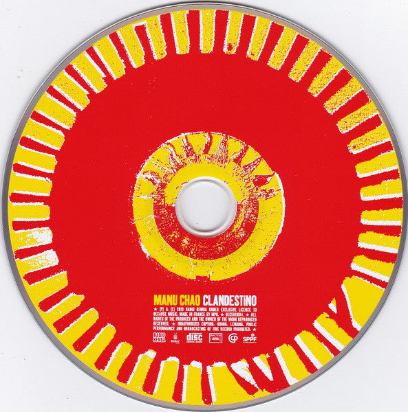 Manu Chao : Clandestino (CD, Album, RE)