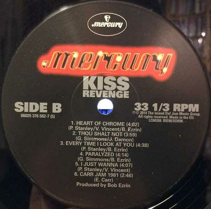 Kiss : Revenge (LP, Album, RE, 180)