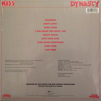 Kiss : Dynasty (LP, Album, RE, 180)