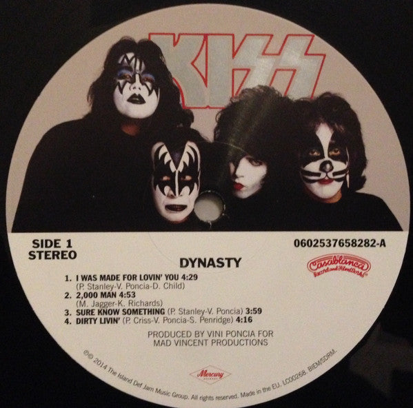 Kiss : Dynasty (LP, Album, RE, 180)