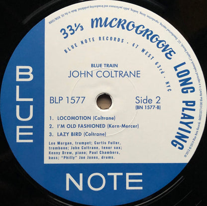 John Coltrane : Blue Train (LP, Album, RE, RM, 180)