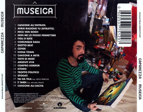 Caparezza : Museica (CD, Album)