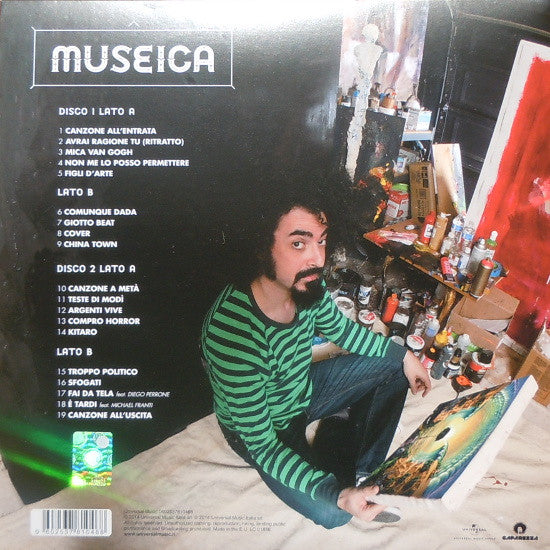 Caparezza : Museica (2xLP, Album, Gat)