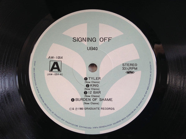 UB40 : Signing Off (LP, Album)
