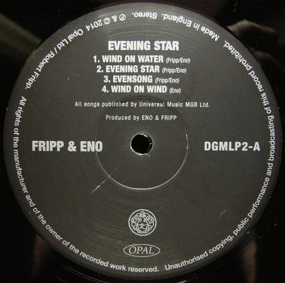 Fripp & Eno : Evening Star (LP, Album, Ltd, RM)