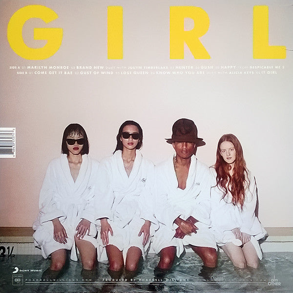 Pharrell Williams : G I R L (LP, Album)