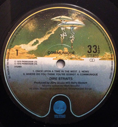 Dire Straits : Communiqué (LP, Album, RE, RM, 180)