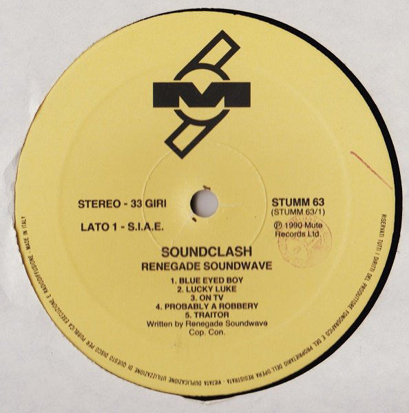 Renegade Soundwave : Soundclash (LP, Album)