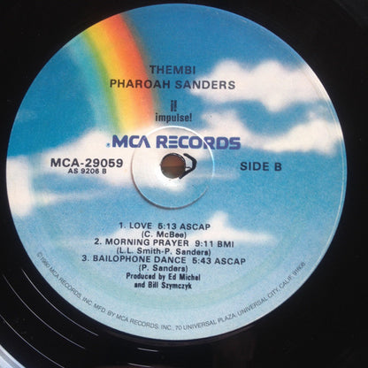 Pharoah Sanders : Thembi (LP, Album, RE)