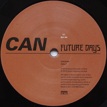 Can : Future Days (LP, Album, RE, RM)