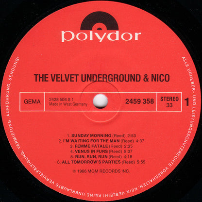 The Velvet Underground & Nico (3) : The Velvet Underground & Nico (LP, Album, RE)