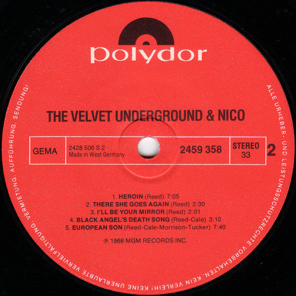 The Velvet Underground & Nico (3) : The Velvet Underground & Nico (LP, Album, RE)