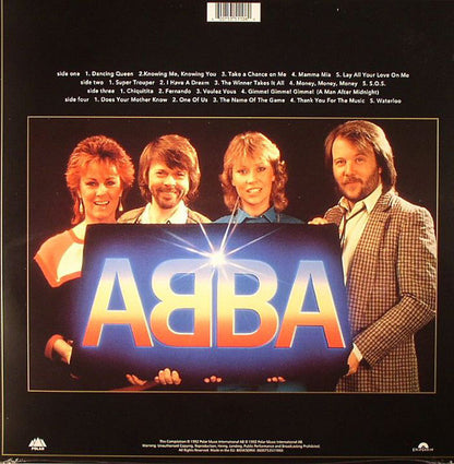 ABBA : Gold (Greatest Hits) (2xLP, Comp, RE, RM, 180)