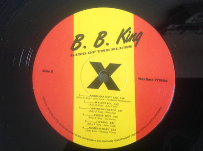 B.B. King : King Of The Blues (LP, Album, RE, 180)