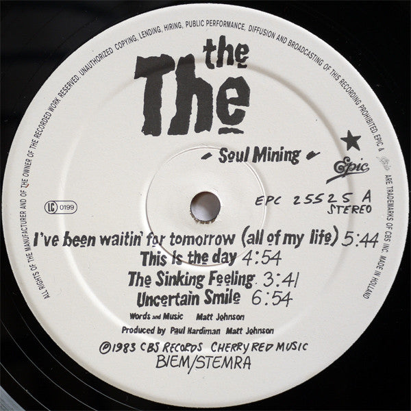 The The : Soul Mining (LP, Album, No )