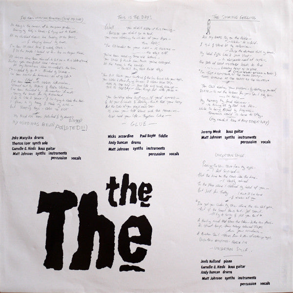 The The : Soul Mining (LP, Album, No )