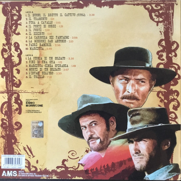 Ennio Morricone : The Good, The Bad And The Ugly (Il Buono, Il Brutto E Il Cattivo) (LP, Album, Ltd, RE)