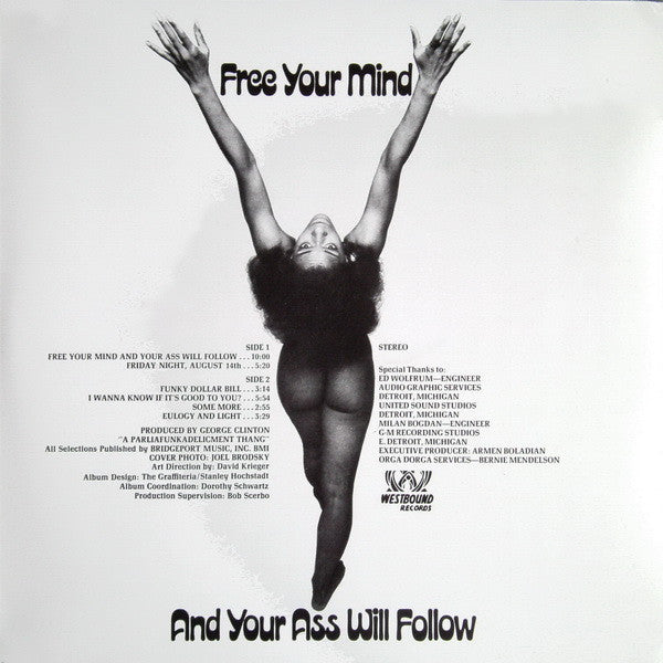 Funkadelic : Free Your Mind And Your Ass Will Follow (LP, Album, RE, Gat)