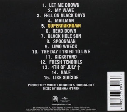 Soundgarden : Superunknown (CD, Album, RE, RM)
