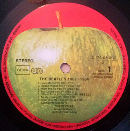 The Beatles : 1962-1966 (2xLP, Comp, RE)