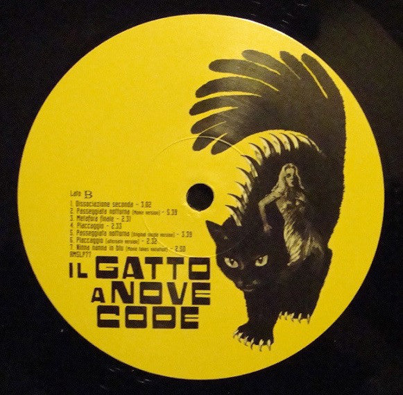 Ennio Morricone : Il Gatto A Nove Code (LP, Album, RE, Gat)