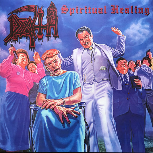 Death (2) : Spiritual Healing (LP, Album, RE, RM)